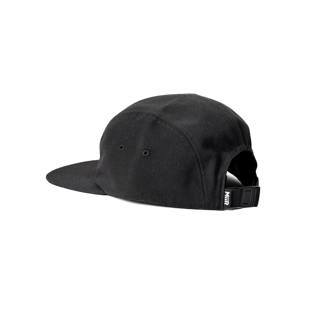 recycled-poly-flat-brim-5-panel-hat-c7 WebPDP-FlatBrim5PanelHat_Studio_Back_Black__HAT003002OS.jpg