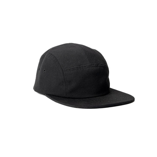 recycled-poly-flat-brim-5-panel-hat-a9 Web_PDP-FlatBrim5PanelHat_Studio_Front_Black.jpg