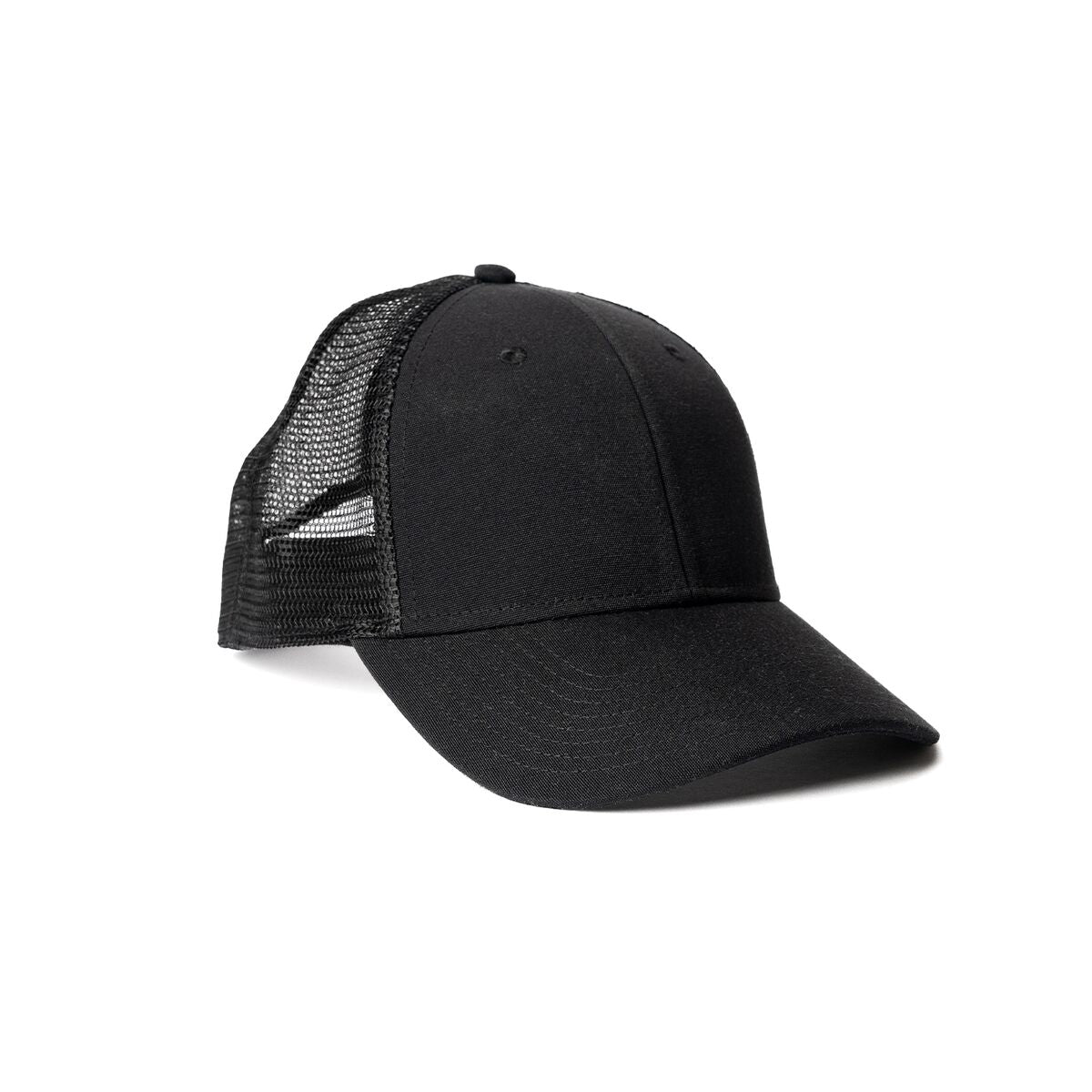 recycled-poly-low-profile-trucker-hat-d7 Web_PDP-LowProfileTruckerHat_Studio_Front_Black.jpg